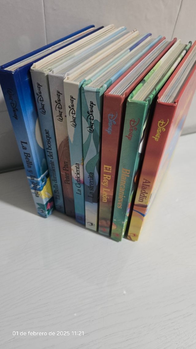 Lote libros cuentos disney