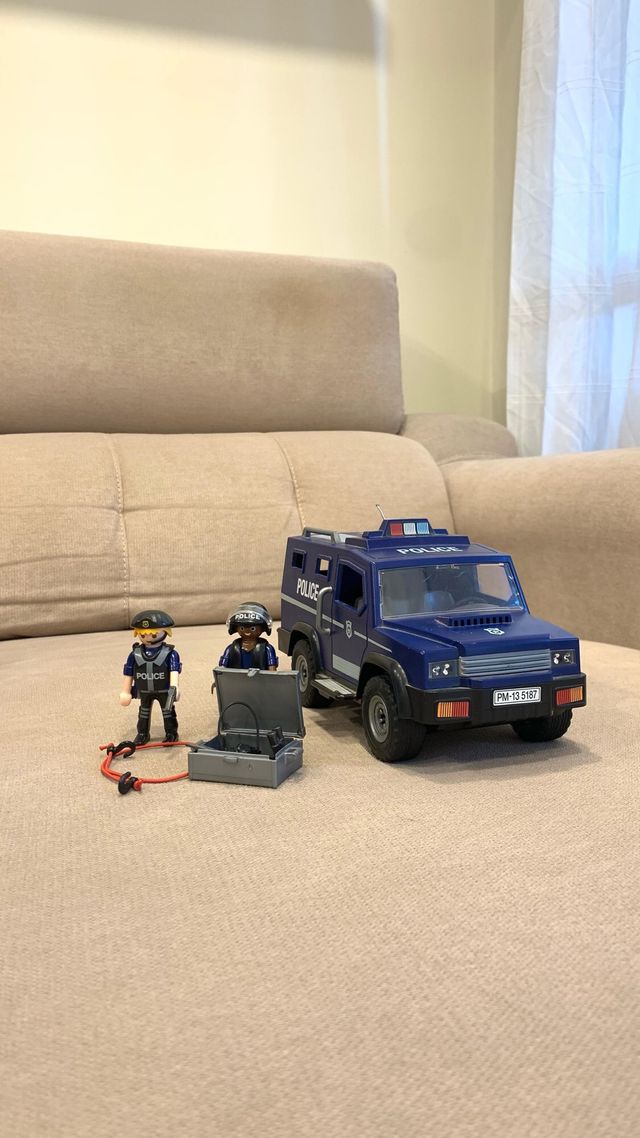 Coche policia SWAT playmobil