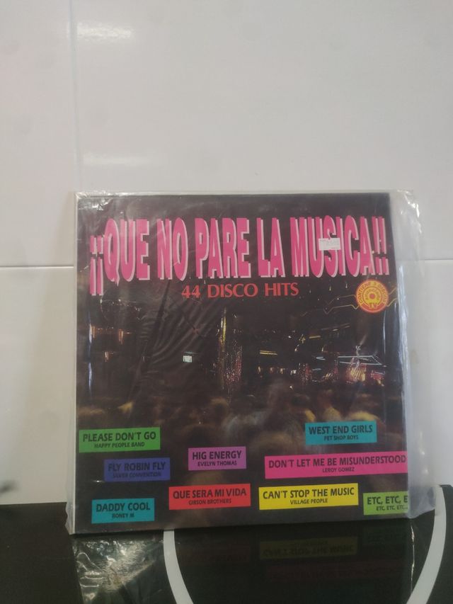 VINILO QUE NO PARE LA MUSICA