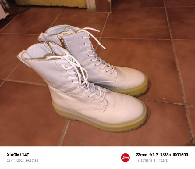 Botas blancas