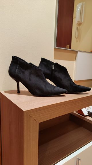 Botines de tacón talla 37