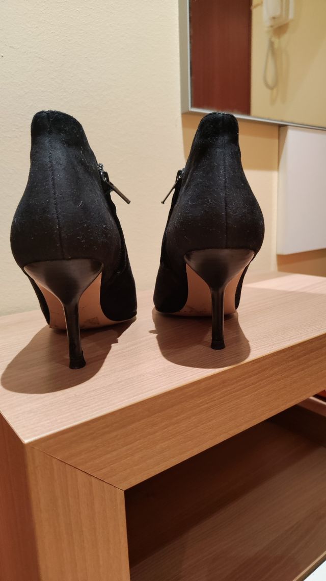 Botines de tacón talla 37