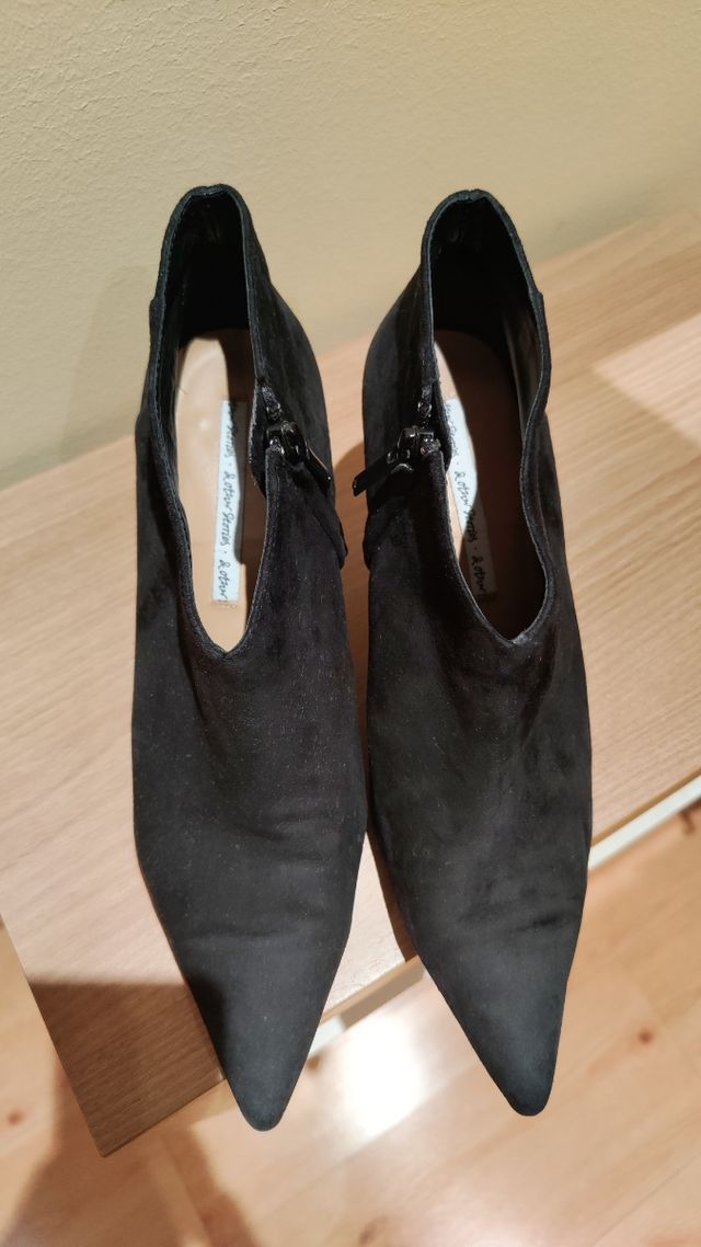 Botines de tacón talla 37