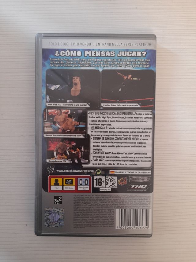 Smack Down VS Raw WWE