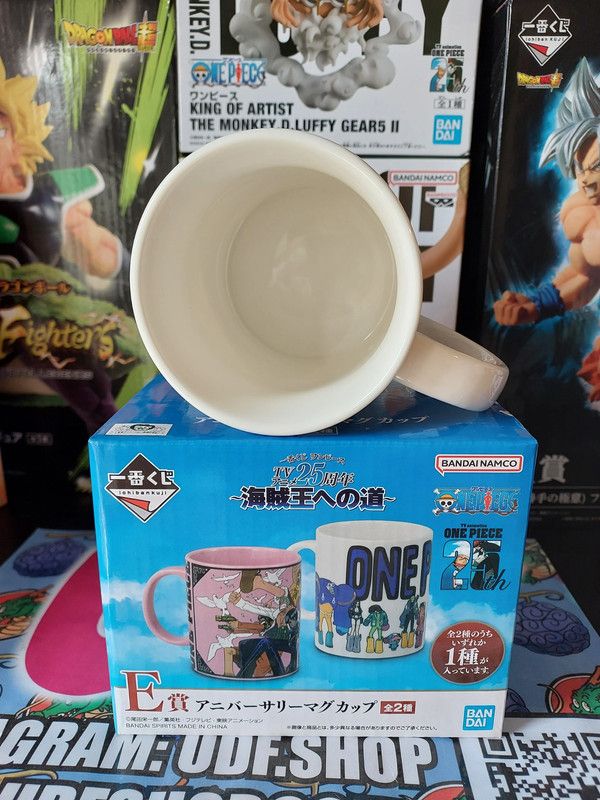 One Piece Ichiban Kuji 25th Anniversary Tazza