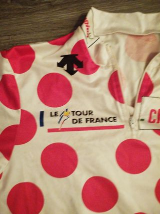 Maillot de la montaña del tour 