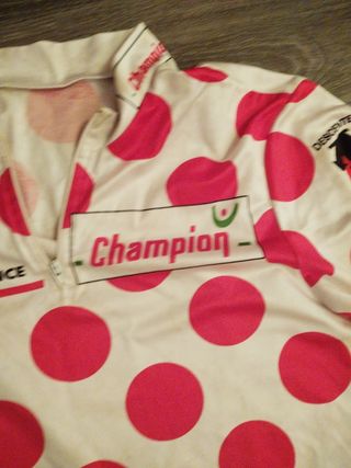 Maillot de la montaña del tour 