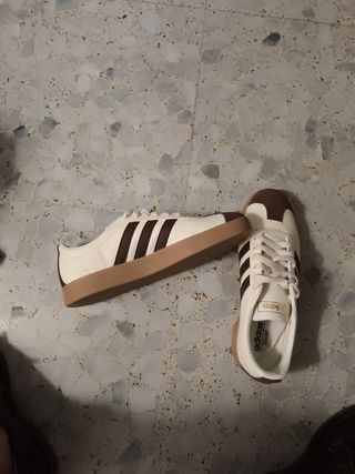 Adidas Zapatillas unisex VL Court 2.0 crema