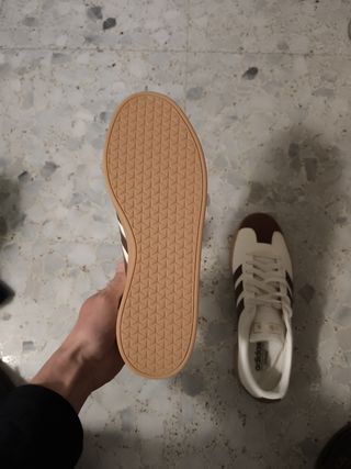 Adidas Zapatillas unisex VL Court 2.0 crema
