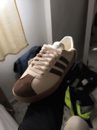 Adidas Zapatillas unisex VL Court 2.0 crema