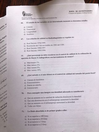 40 examenes radiodiagnostico