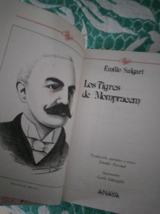 "Los tigres de Mompracem" Libro