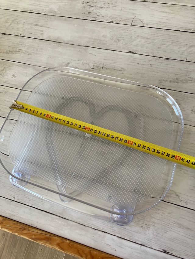 Bandeja con giro para frigorifico