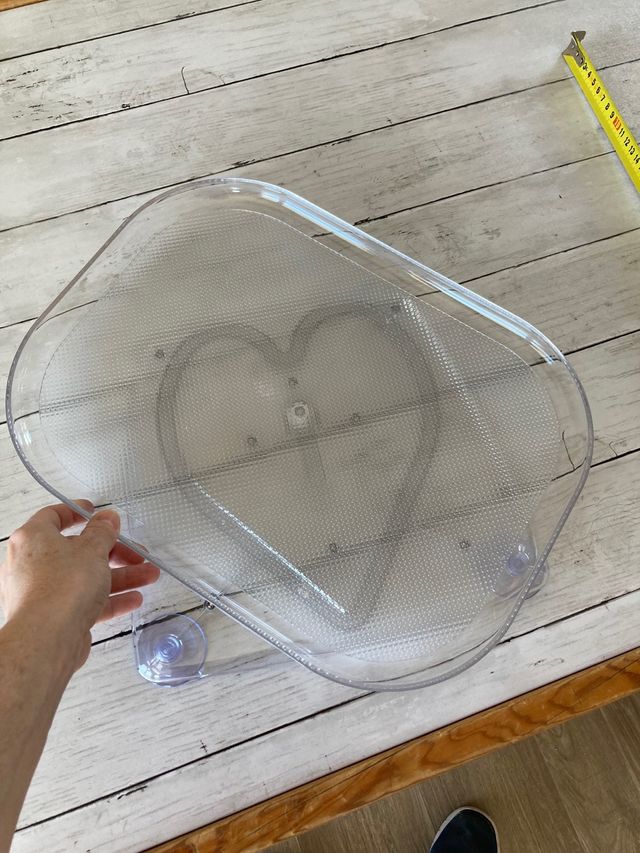 Bandeja con giro para frigorifico