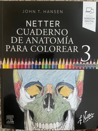 Netter. Cuaderno de anatomía para colorear
