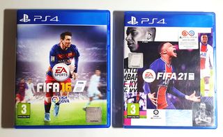 Pack FIFA 16 PS4 + FIFA 21 PS4