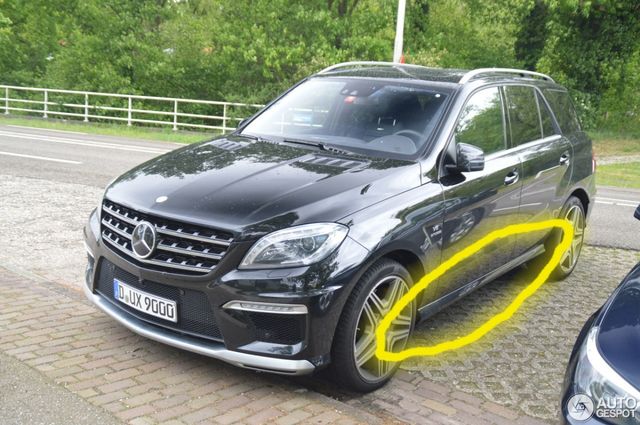 Faldones Mercedes Ml del 2014 Originales