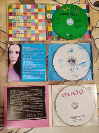 Lote 3 CDs Malú