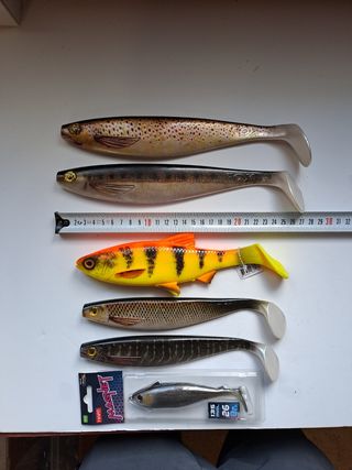 Vinilos pesca Lucio o Siluro