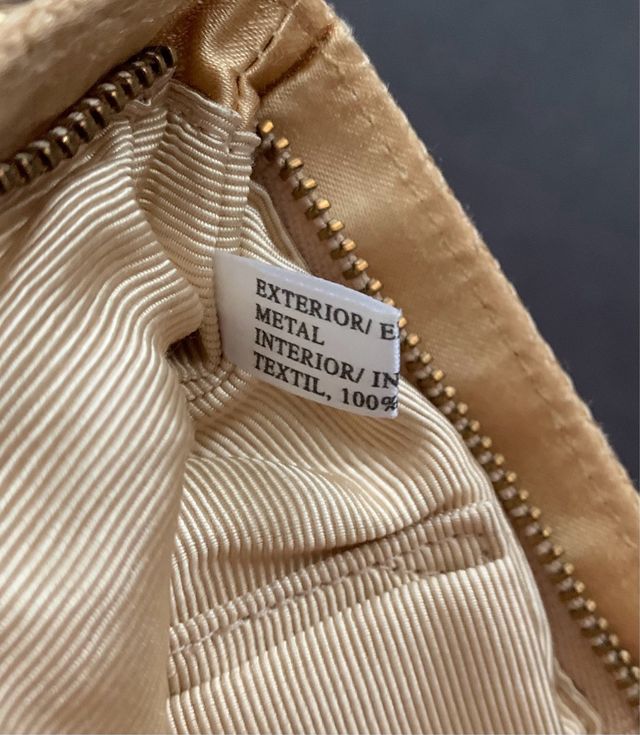 Bolso de mano. Malla metalica Drap