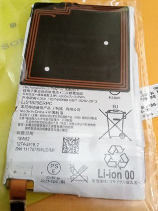 Sony Xperia Z1 compact PIEZAS