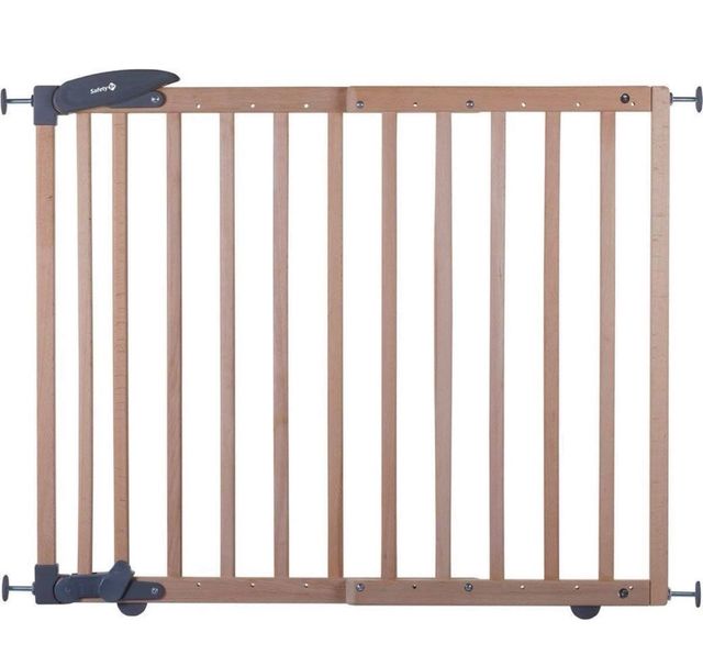 Barrera de seguridad de madera