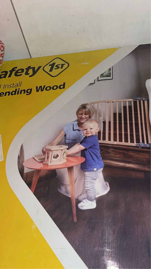 Barrera de seguridad de madera