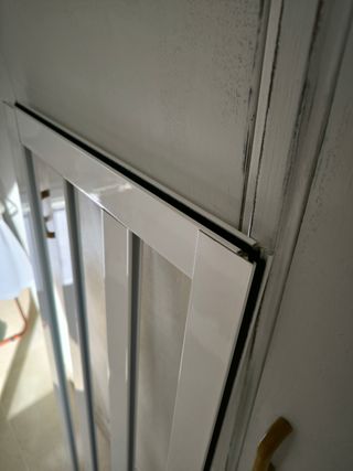 Reja aluminio extraible ventana seguridad