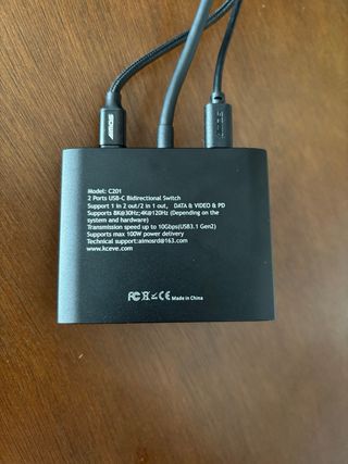 USB C bidirectional switch 