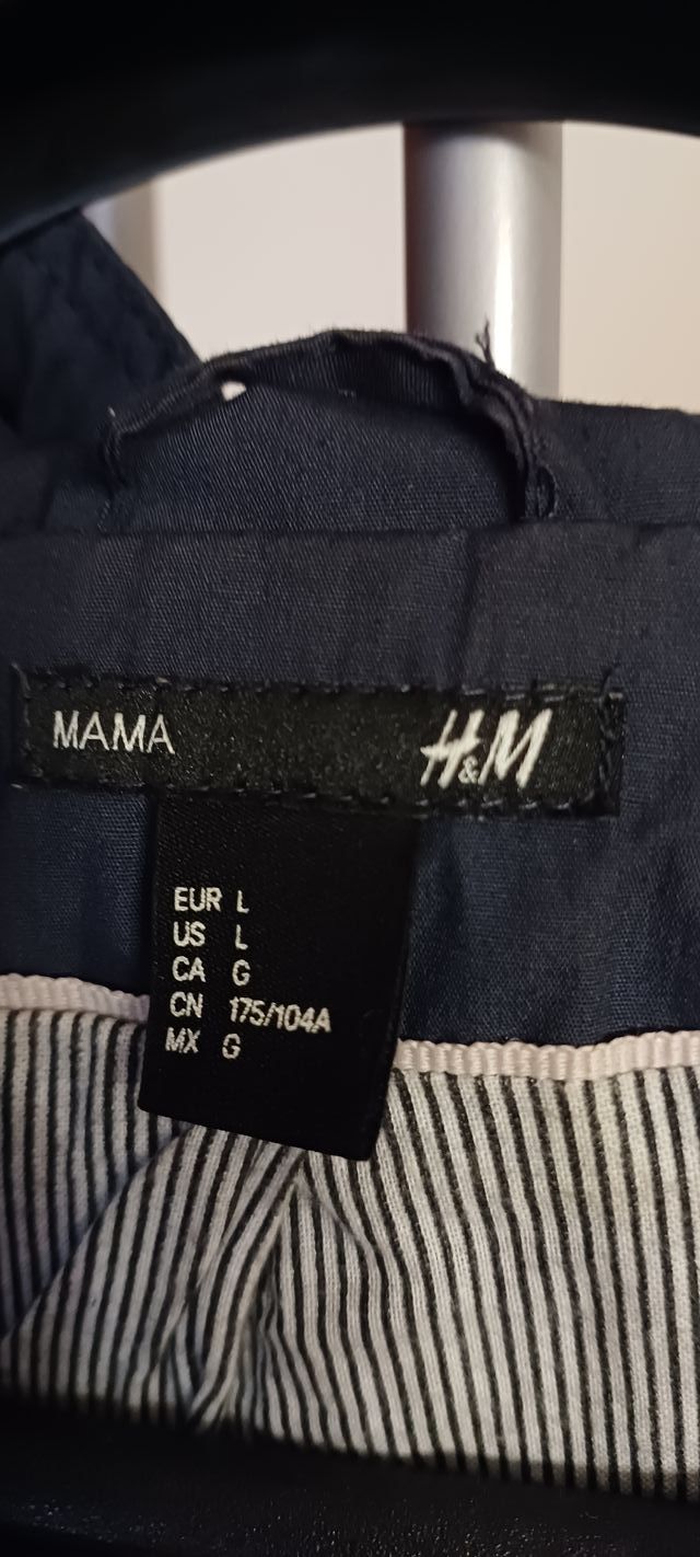 Parka para mujer azul marino