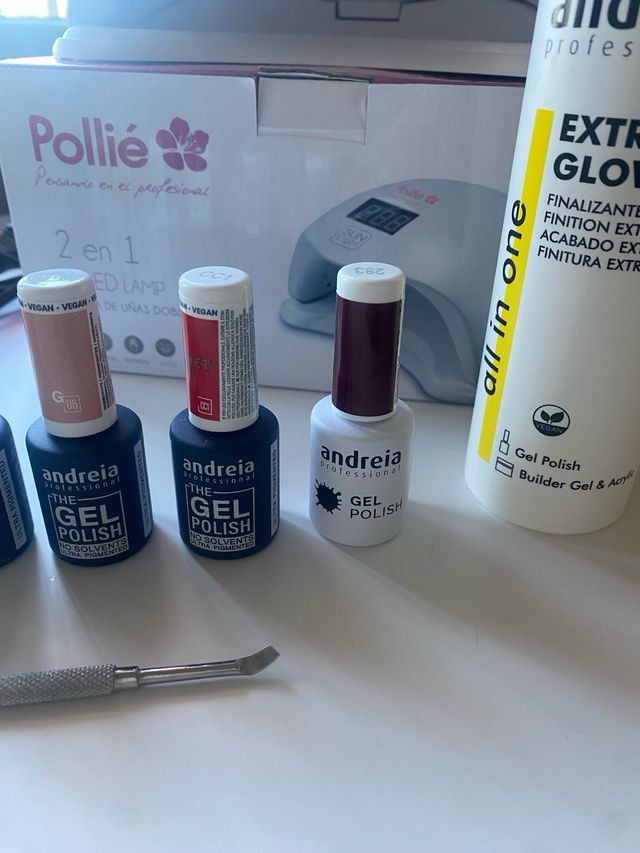 Set per unghie professionale con lampada a LED