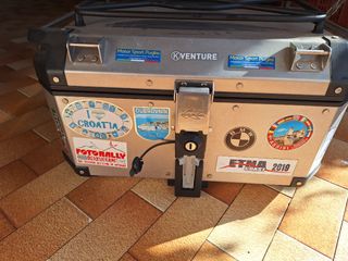 Top case moto 52 litri k