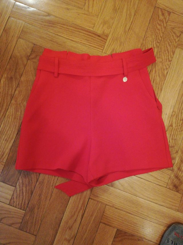 Pantalón corto rojo Morgan T 36