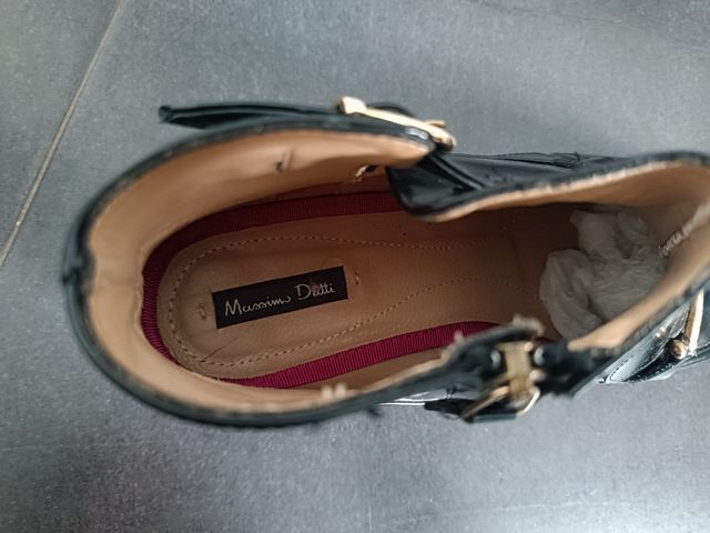 Botines piel de Massimo Dutti