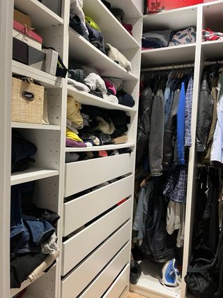 Vestidor completo pax ikea