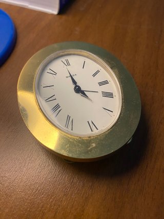 Reloj de Mesa Swiza Swiss Made Vintage Mid Century