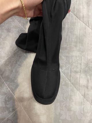 Tacchi sopra al ginocchio neri stivale