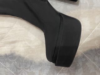 Tacchi sopra al ginocchio neri stivale