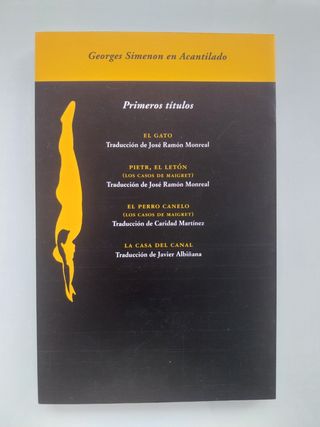 Georges Simenon - Acantilado -