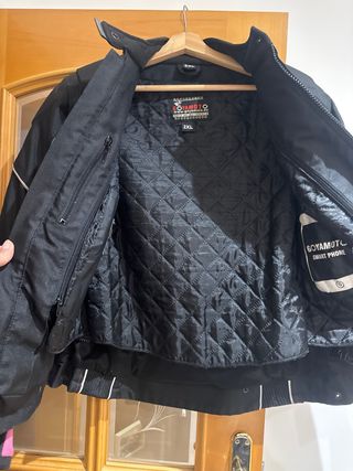 Chaqueta moto mujer
