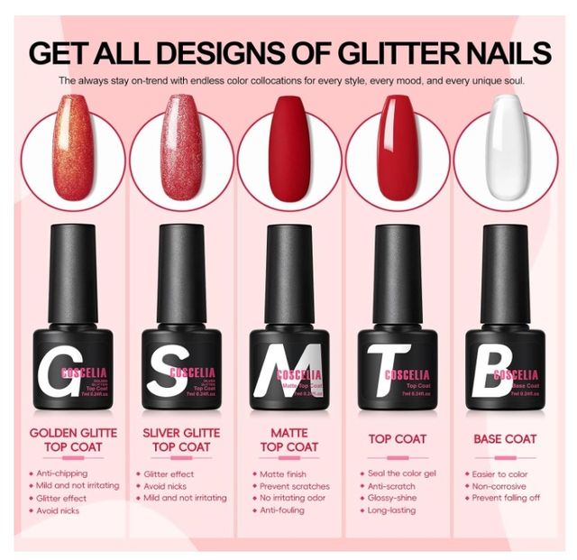 NUEVO 35 esmaltes, lámpara LED...