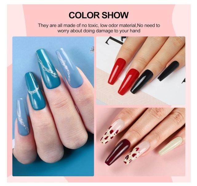 NUEVO 35 esmaltes, lámpara LED...