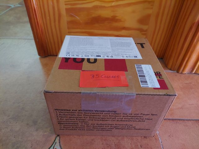 NUEVO 35 esmaltes, lámpara LED...