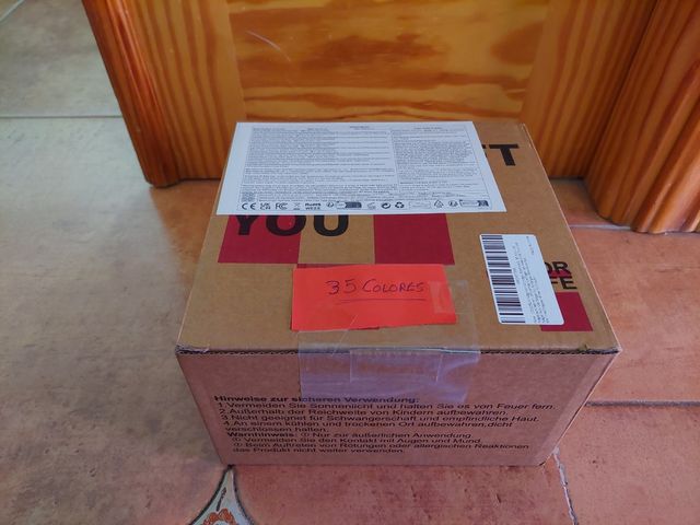 NUEVO 35 esmaltes, lámpara LED...