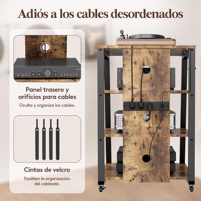 NUEVO - 4 Estante Soporte Multimedia AV