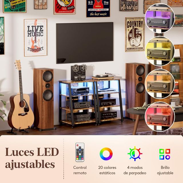 NUEVO - 4 Estante Soporte Multimedia AV