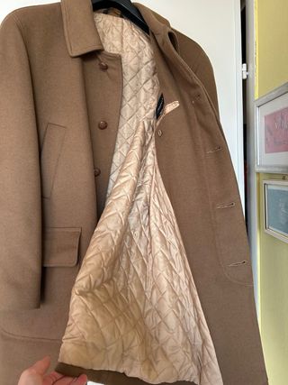 Cappotto lana uomo tg. 48