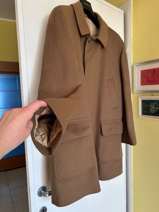 Cappotto lana uomo tg. 48