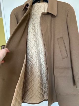 Cappotto lana uomo tg. 48