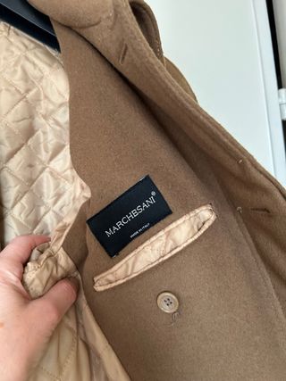 Cappotto lana uomo tg. 48